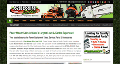 Desktop Screenshot of powermowersalesmiami.com